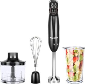 ICucina 4-in-1 Variable Speed Immersion Hand Blender ICucina 4-in-1 Variable Speed Immersion Hand Blender